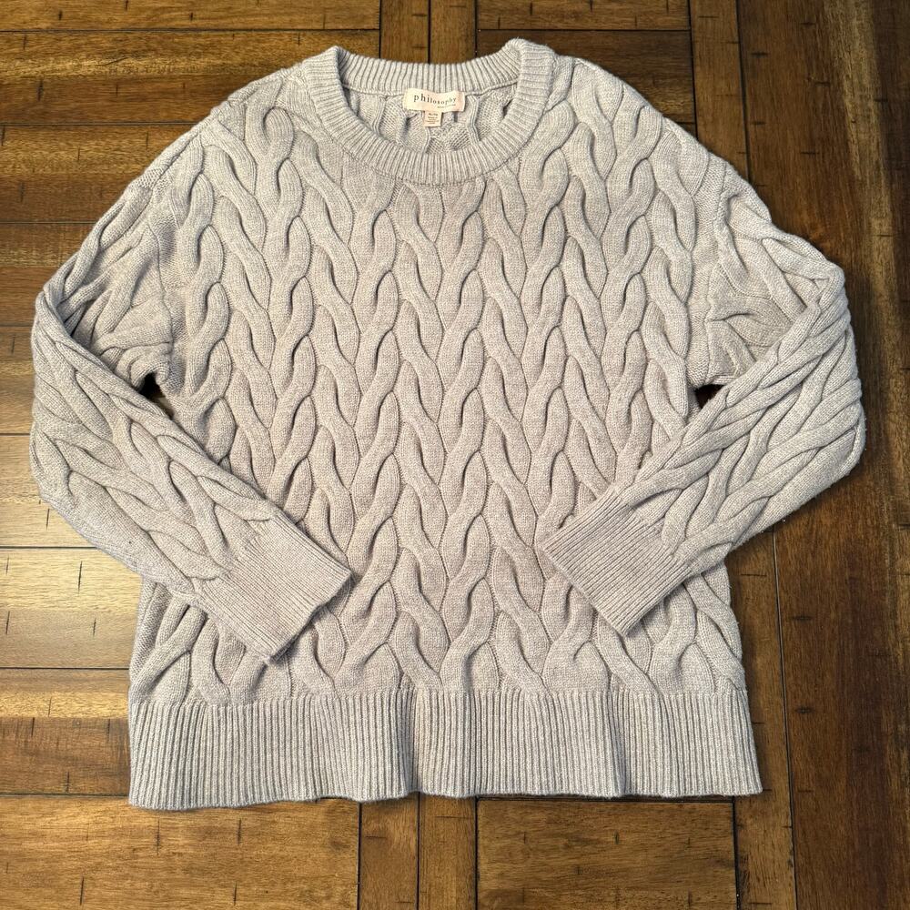 Philosophy Seafoam Knit Sweater XL